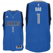 Camiseta Dia del Padre Dallas Mavericks DAD #1 Azul