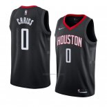 Camiseta Houston Rockets Marquese Chriss #0 Statement 2018 Negro