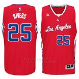 Camiseta Los Angeles Clippers Austin Rivers #25 Rojo