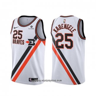 Camiseta Los Angeles Clippers Mfiondu Kabengele #25 Classic Edition 2019-20 Blanco