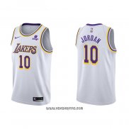 Camiseta Los Angeles Lakers DeAndre Jordan #10 Association 2021-22 Blanco