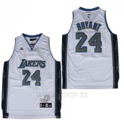 Camiseta Los Angeles Lakers Kobe Bryant #24 Blanco