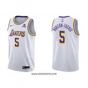 Camiseta Los Angeles Lakers Talen Horton-Tucker #5 Association 2021-2022 Blanco