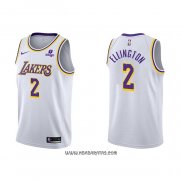 Camiseta Los Angeles Lakers Wayne Ellington #2 Association 2021-22 Blanco