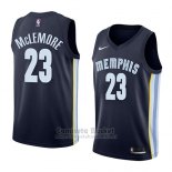 Camiseta Memphis Grizzlies Ben Mclemore #23 Icon 2018 Azul