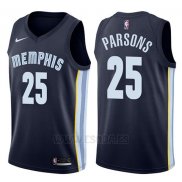 Camiseta Memphis Grizzlies Chandler Parsons #25 Icon 2017-18 Azul