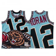 Camiseta Memphis Grizzlies Ja Morant #12 Mitchell & Ness Big Face Verde