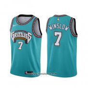 Camiseta Memphis Grizzlies Justise Winslow #7 Classic Verde