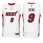 Camiseta Miami Heat Luol Deng #9 Blanco