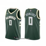 Camiseta Milwaukee Bucks Donte Divincenzo #0 Icon Verde