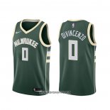 Camiseta Milwaukee Bucks Donte Divincenzo #0 Icon Verde