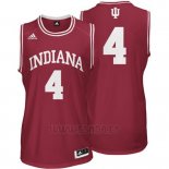 Camiseta NCAA Indiana Hoosiers Victor Oladipo #4 Rojo
