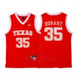 Camiseta NCAA Texas Kevin Durant #35 Naranja