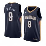 Camiseta New Orleans Pelicans Darius Morris #9 Icon 2018 Azul