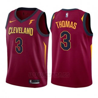 Camiseta Nino Cleveland Cavaliers Isaiah Thomas #3 Icon 2017-18 Rojo