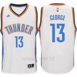 Camiseta Oklahoma City Thunder Paul George #13 Blanco