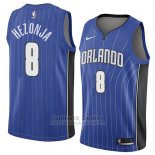 Camiseta Orlando Magic Mario Hezonja #8 Icon 2018 Azul