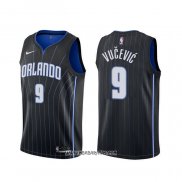 Camiseta Orlando Magic Nikola Vucevic #9 Statement Negro