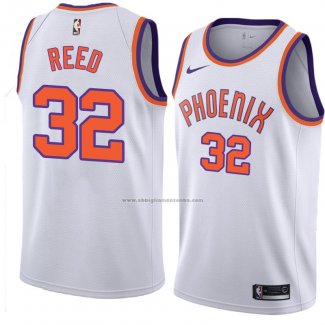 Camiseta Phoenix Suns Davon Reed Hardwood #32 Classic 2018 Blanco