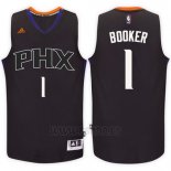Camiseta Phoenix Suns Devin Booker #1 Negro