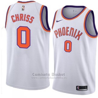 Camiseta Phoenix Suns Marquese Chriss #0 Hardwood Classic 2018 Blanco