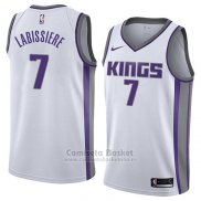 Camiseta Sacramento Kings Skal Labissiere #7 Association 2018 Blanco