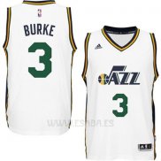 Camiseta Utah Jazz Trey Burke #3 Blanco