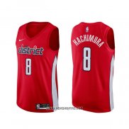 Camiseta Washington Wizards Rui Hachimura #8 Earned 2019-20 Rojo