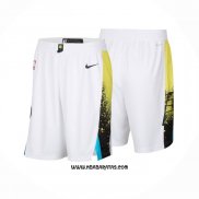 Pantalone Indiana Pacers Ciudad 2024-25 Blanco