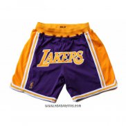 Pantalone Los Angeles Lakers Amarillo Violeta