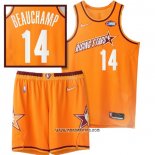 Camiseta 2022 Rising Star Marjon Beauchamp #14 Worthy Naranja