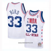 Camiseta All Star 1985 Larry Bird #33 Blanco