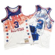 Camiseta All Star 2003 Allen Iverson #3 Mitchell & Ness Blanco