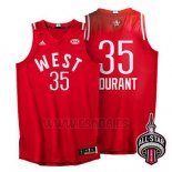 Camiseta All Star 2016 Kevin Durant #35 Rojo