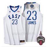 Camiseta All Star 2016 Lebron James #23 Blanco