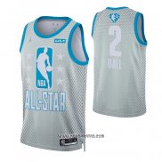 Camiseta All Star 2022 Charlotte Hornets LaMelo Ball #2 Gris