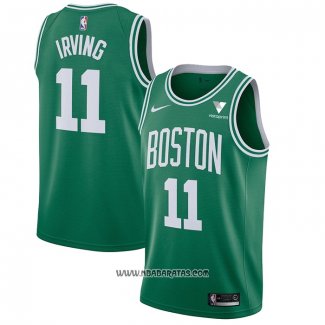 Camiseta Boston Celtics Kyrie Irving #11 Icon 2021-22 Verde