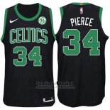 Camiseta Boston Celtics Paul Pierce Statement #34 2017-18 Negro