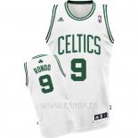 Camiseta Boston Celtics Rajon Rondo #9 Blanco