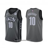 Camiseta Brooklyn Nets Justin Anderson #10 Statement Gris