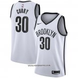 Camiseta Brooklyn Nets Seth Curry #30 Association 2020 Blanco