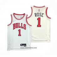 Camiseta Chicago Bulls Derrick Rose #1 Association 2021 Blanco