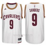 Camiseta Cleveland Cavaliers Larry Sanders #9 Blanco