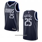 Camiseta Dallas Mavericks Reggie Bullock #25 Statement 2022-23 Azul