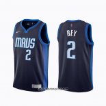 Camiseta Dallas Mavericks Tyler Bey #2 Earned 2020-21 Azul