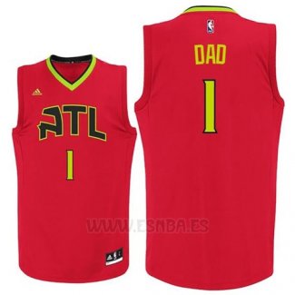 Camiseta Dia del Padre Atlanta Hawks DAD #1 Rojo