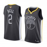 Camiseta Golden State Warriors Jordan Bell Statement #2 2017-18 Gris