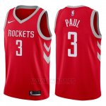 Camiseta Houston Rockets Chris Paul #3 2017-18 Rojo