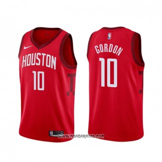 Camiseta Houston Rockets Eric Gordon #10 Earned Rojo