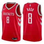 Camiseta Houston Rockets Le'bryan Nash #8 Icon 2017-18 Rojo